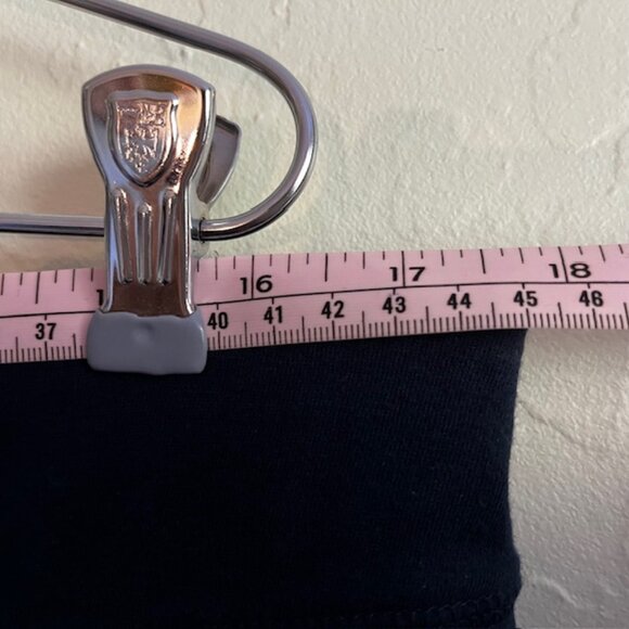 CAbi zippered hoodie/pants, Navy, Sz M, capri/ankle length pants, brass snaps - Picture 10 of 14